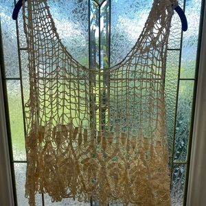 Women’s Dressy Over Shirt Lace Cover.  Goes well over any solid color blouse!